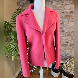 Talbots Womens Pink Blazer Size 8